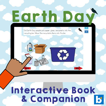 Preview of Earth Day Craft and Story Digital Resources for Speech Therapy