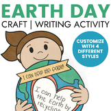 Earth Day Bulletin Board Craft & Earth Day Writing Activit