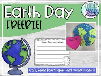 Preview of Earth Day Craft and Writing Prompts