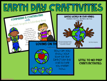 Preview of Earth Day Craftivities