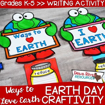 Preview of Earth Day Craftivity | Earth Day Writing | April Bulletin Board