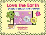 Earth Day Craftivity: Multiplication and Division