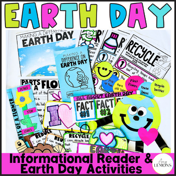 Preview of Earth Day Crafts w/ Earth Day Writing Activities, Earth Day Reading & Response