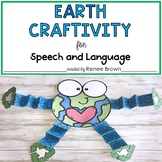 Earth Day Craftivity for Speech and Language Intervention: