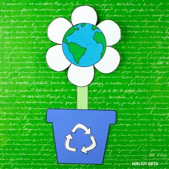 Earth Day Crafts: Heart Earth, Flower Earth, Happy Sad Earth by Non-Toy ...