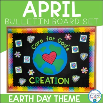 Preview of Earth Day | Creation Bulletin Board Set | April