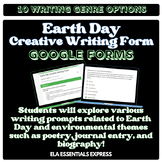 Earth Day Creative Writing Activities for High School: Dig