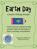 Earth Day Creative Writing Prompts