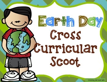 Preview of Earth Day Cross Curricular Scoot Game
