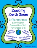 Keeping Earth Clean: Differentiated Common Core Unit for G