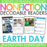 Earth Day Differentiated Nonfiction Decodable Reader Scien