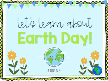 Preview of Earth Day Digital Activities for Lower Grades w/Audio