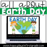 Earth Day Digital Notebook Distance Learning