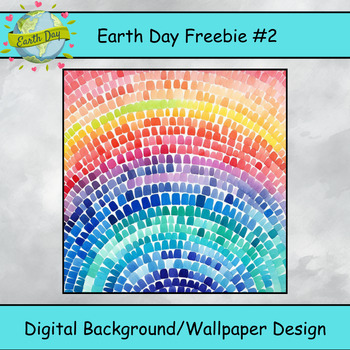 Preview of Earth Day Digital Paper Freebie #2!