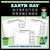 Earth Day Directed Drawing Activity Set