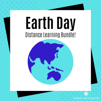 Preview of Earth Day - Distance Learning Animated Lesson - Early Elementary / Special Ed