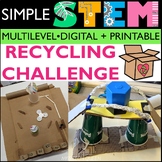 Earth Day Activities STEM Recycling Challenge