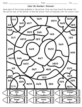 🧪 FREE Printable Science Color by Number Worksheets