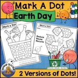 Earth Day Spring Do-A-Dot Marker Activity - Bingo Dot Daub