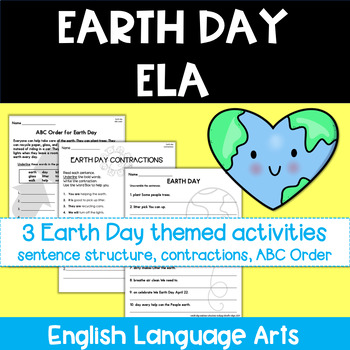 Preview of Earth Day | ELA Activities
