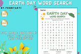 Earth Day ELA Activities Word Search Crossword Environment