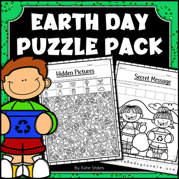 Crack the Code Earth Day Activity - Kara Creates