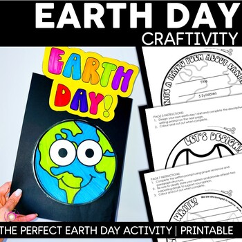 Earth Day Activity | Printable Earth Day Craft Booklet by Love Live ...