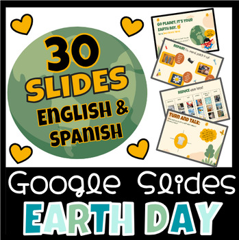 Preview of Earth Day | Earth Day Slides |Earth Day Activities | Bilingual Earth Day