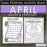 Earth Day + Easter Early Finishers Printable Writing Math 