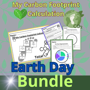 Preview of Earth Day Eco-Bundle: Craft, Calculate, and Chart Your Carbon Footprint!