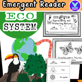 Earth Day Eco System Emergent Reader Mini Book Classroom A