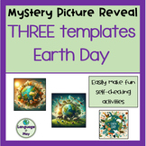 Earth Day Editable Add Your Own Content 3 Digital Mystery 