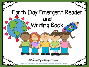 Preview of Earth Day Emergent Reader and Writing Book