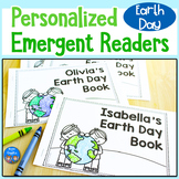 Earth Day Emergent Readers - Personalized Name Books