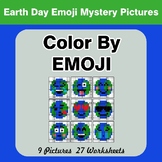 Earth Day Emoji: Color by Emoji - Mystery Pictures