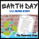 Earth Day Environment True, False or Opinion Partner Activity