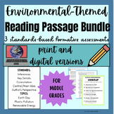 Earth Day/Environmental-Themed Reading Passages and Questions!