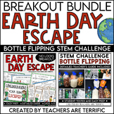 Earth Day Escape No-Locks Breakout and STEM Challenge Bundle