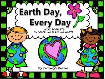 Preview of Earth Day, Every Day ~ Mini booklets and Activities ~ Gr. 2- 4