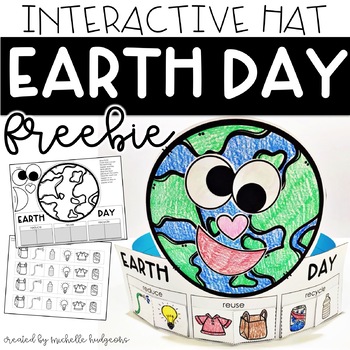 Preview of Earth Day FREE Interactive Activity Hat