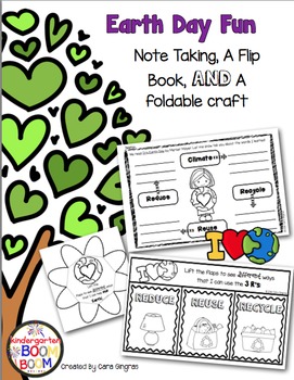 Preview of Earth Day Flipbook and Activities