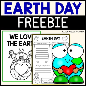 Earth Day Activities Writing and Drawing FREEBIE (K-3) | TpT