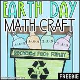 Earth Day Fact Families Math Craft Freebie