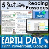 Earth Day Fiction Reading Comprehension Passages