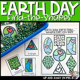 Earth Day Find the Shapes - Spring Math Activities - Presc