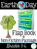 Earth Day Flap Book and Non-Fiction Reading Passage