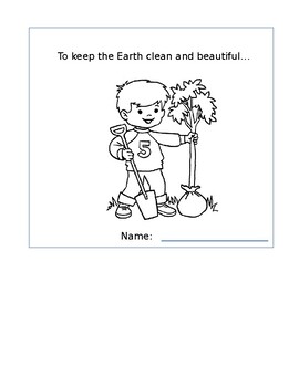 Preview of Earth Day Flip Book