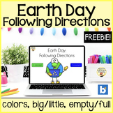 Earth Day Following Directions: FREE Boom Cards for Distan