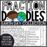 Earth Day Fractions Activities | Earth Day Color by Number