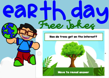 Preview of Earth Day | Free Jokes (BOOM CARDS)